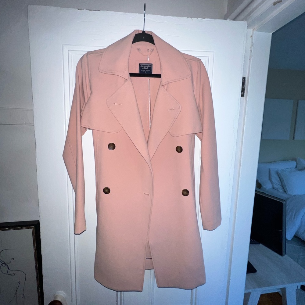 Pink Abercrombie Coat